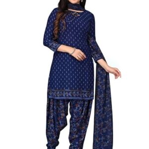 SIRIL Women's Crepe Printed Unstitiched Dress Material